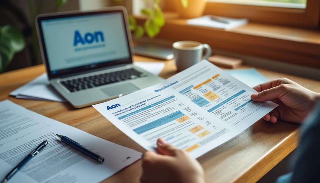 Le tableau de garantie PDF 2024 de la mutuelle Aon : accès et conseils