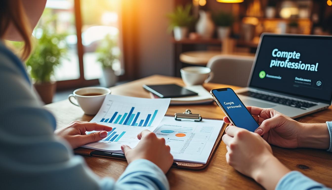 Illustration: Définition du compte professionnel et du compte personnel