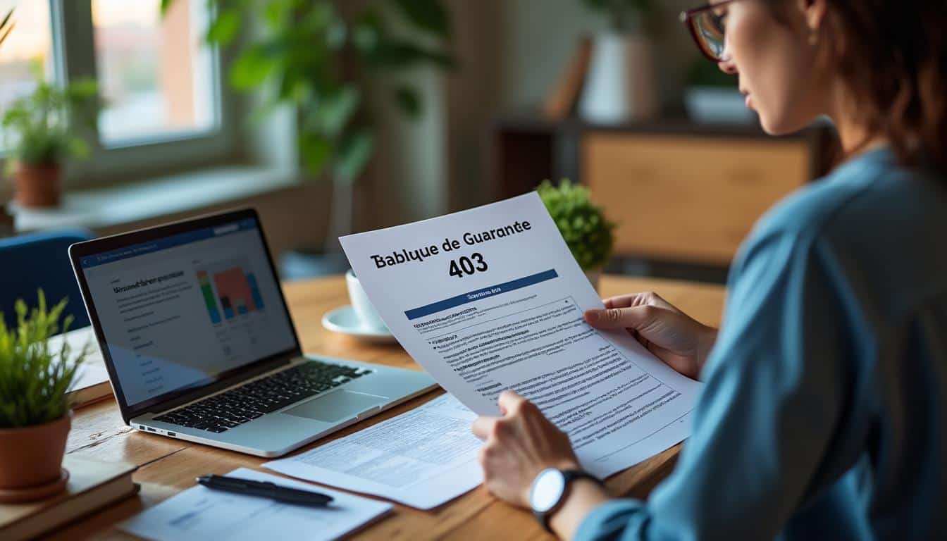 Illustration: Définition et rôle du tableau de garantie de la mutuelle 403 en PDF