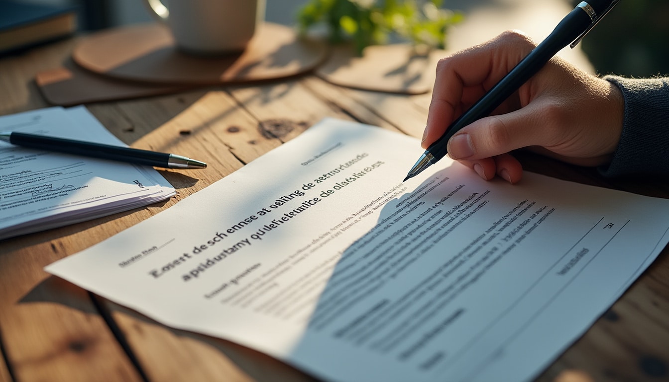 Lettre de résiliation de l’assurance habitation : modèle et conseils