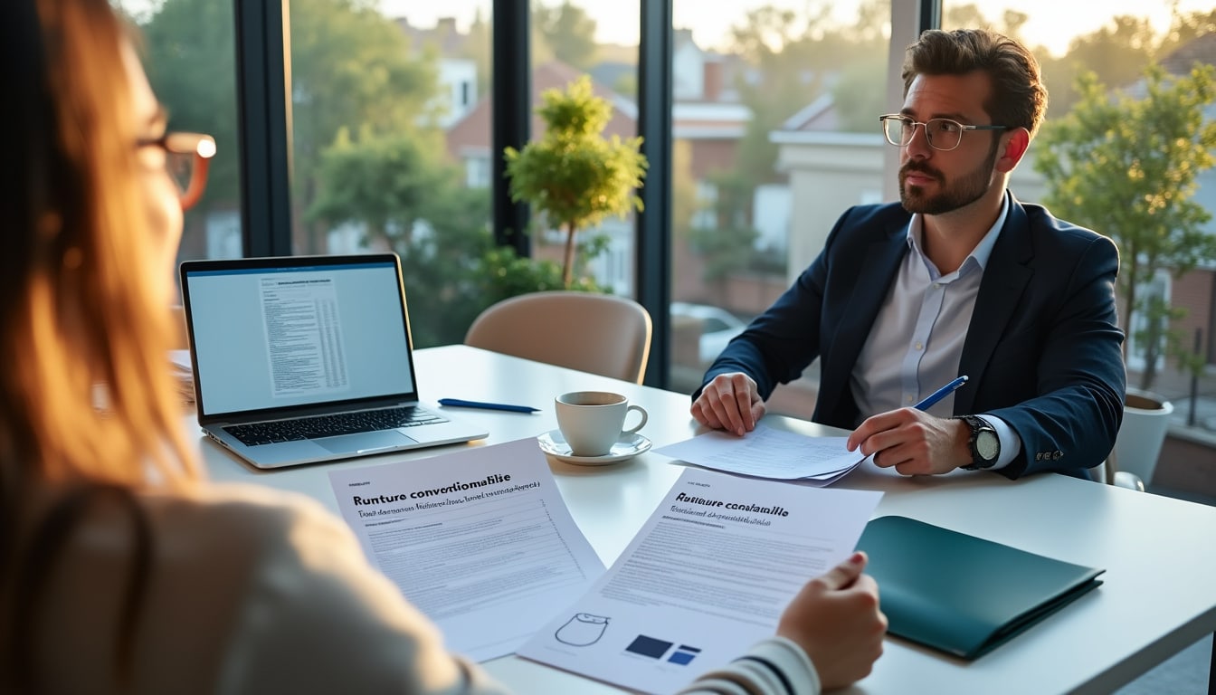 Illustration: Comprendre la rupture conventionnelle et son impact sur la mutuelle d’entreprise