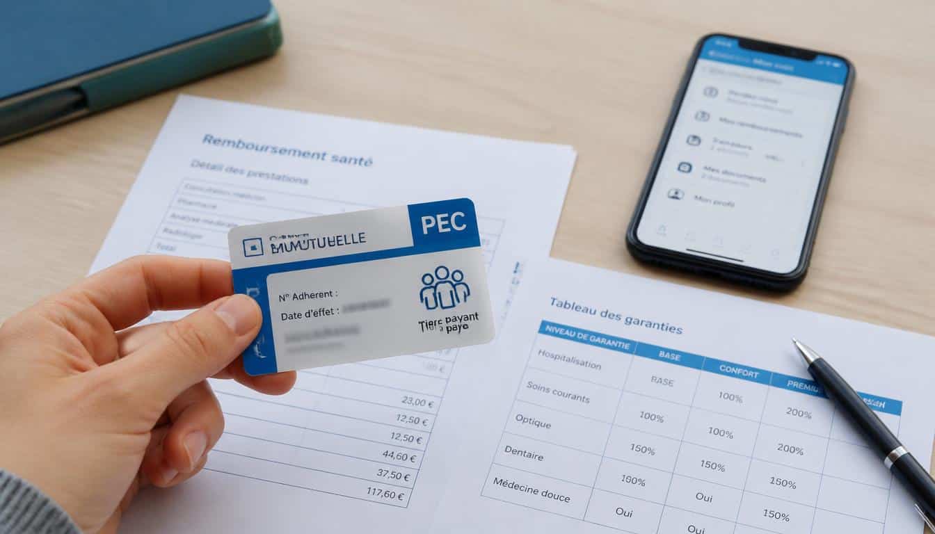 Que signifie la PEC sur une carte de mutuelle ?